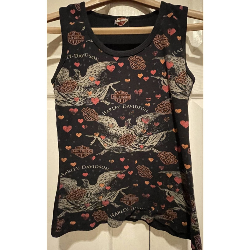 Harley Davidson Tank Women’s Small Bruce Rossmeyer Daytona Beach